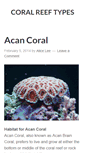 Mobile Screenshot of coralreeftypes.com