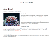 Tablet Screenshot of coralreeftypes.com